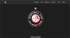 Desktop Screenshot of basketballclubvienna.at